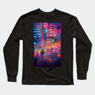 Ai does the Tokyo Long Sleeve T-Shirt